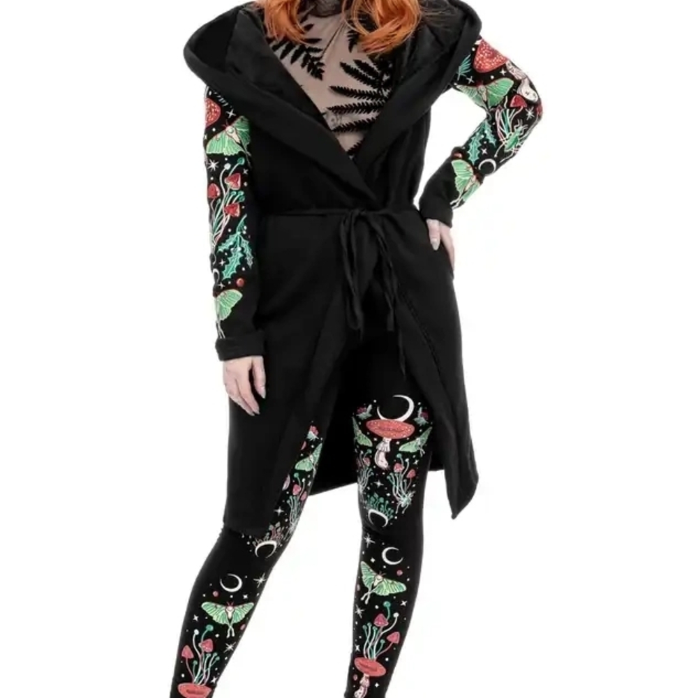 Restyle Witchy Cottagecore Hoodie Autumnal Equinox Gothic Oversized Hoodie XL - Picture 5 of 7